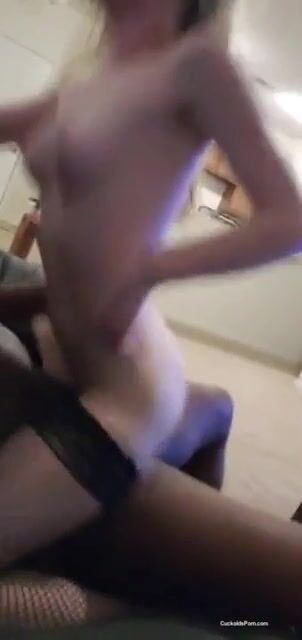 Hotwife enjoys her first encounter with a BBC