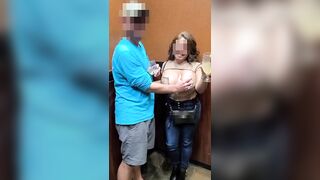 Cougars: Busty MILF Allowing A Stranger From The Hotel Bar Fondle My Boob In An Elevator #4