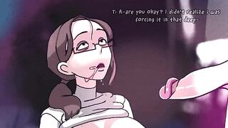 Anime MILFs: Milf can't stop gagging on your cock! (LewdFroggo) #2