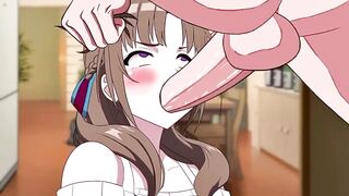 Anime MILFs: Best mom Mamako gets facefucked #4