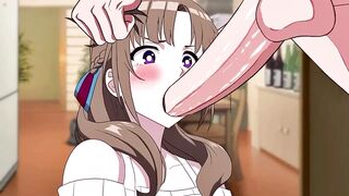 Anime MILFs: Best mom Mamako gets facefucked #2