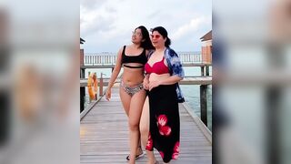 Some have slutty moms, some have slutty sisters. But whose mom and sis both are sluts is living in paradise.