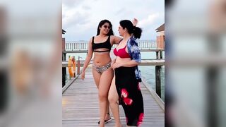 Mom with Son: Some have slutty moms, some have slutty sisters. But whose mom and sis both are sluts is living in paradise. #2