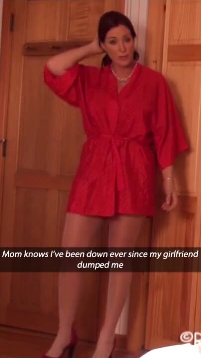 Mom knows just how to cheer me up