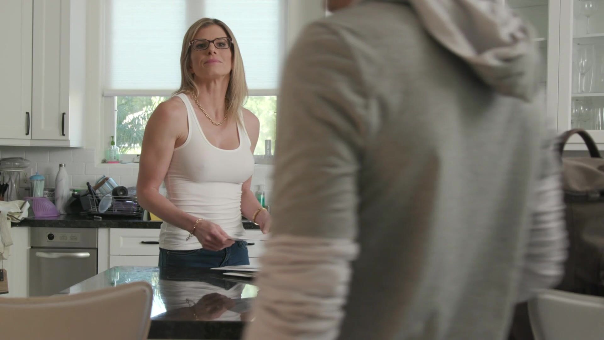 Mom Happy To Take Care Of Her Son's Needs From Cleaning, Sucking And Fucking His Cock Too