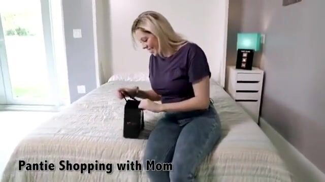 Pantie shopping with mom