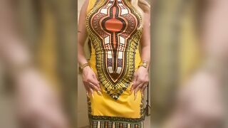 You going to keep staring? Or you going to show your father how to fill your slut mother?!