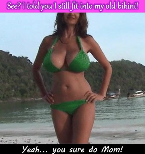 How does mommy look son ?