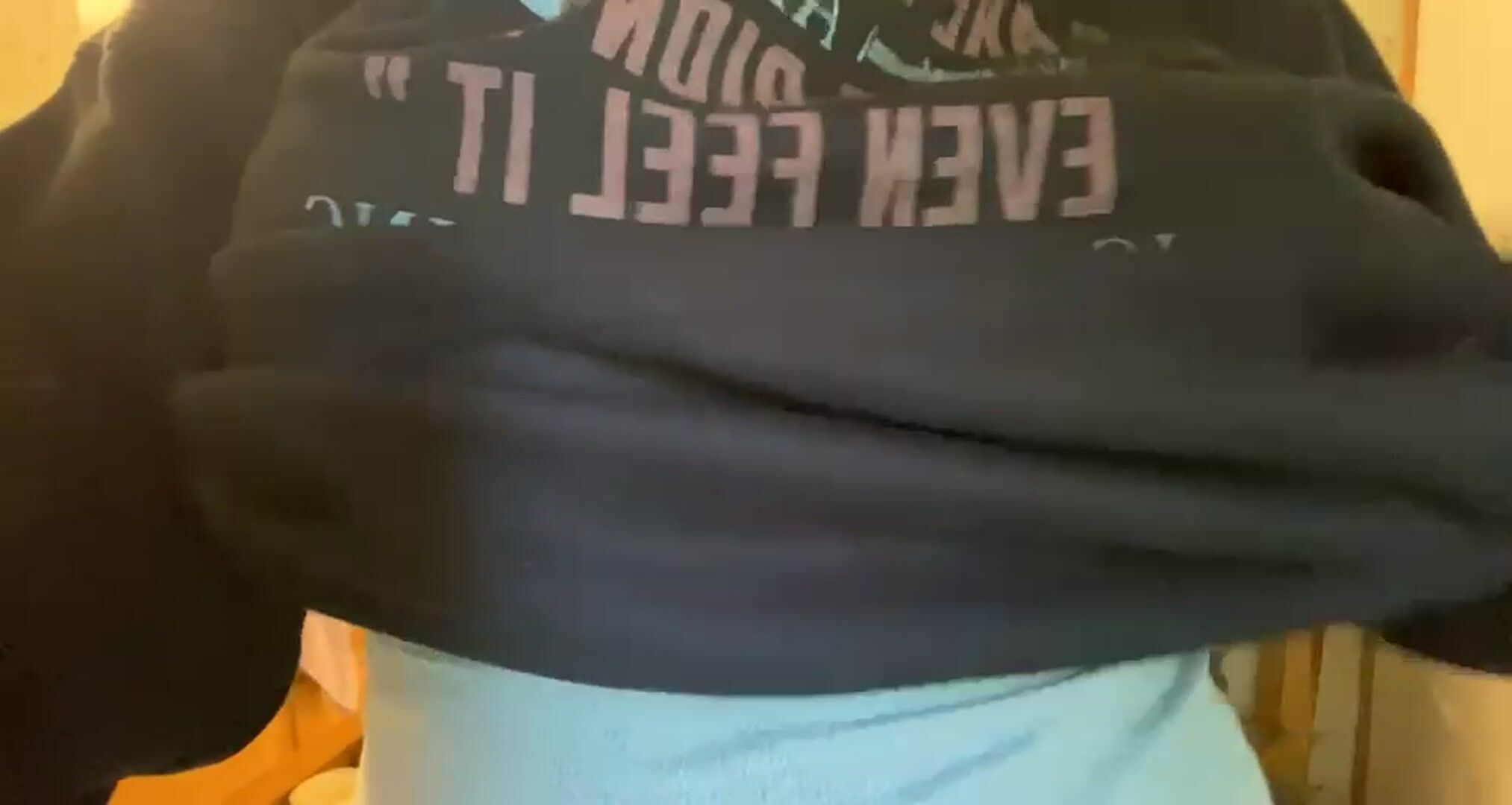 I get stared at walking around the house