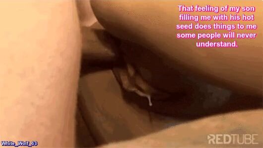 Taking In son's seed