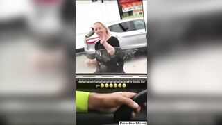 Mom with Son: REAL mature lady sucking in public young worker who dared her #1