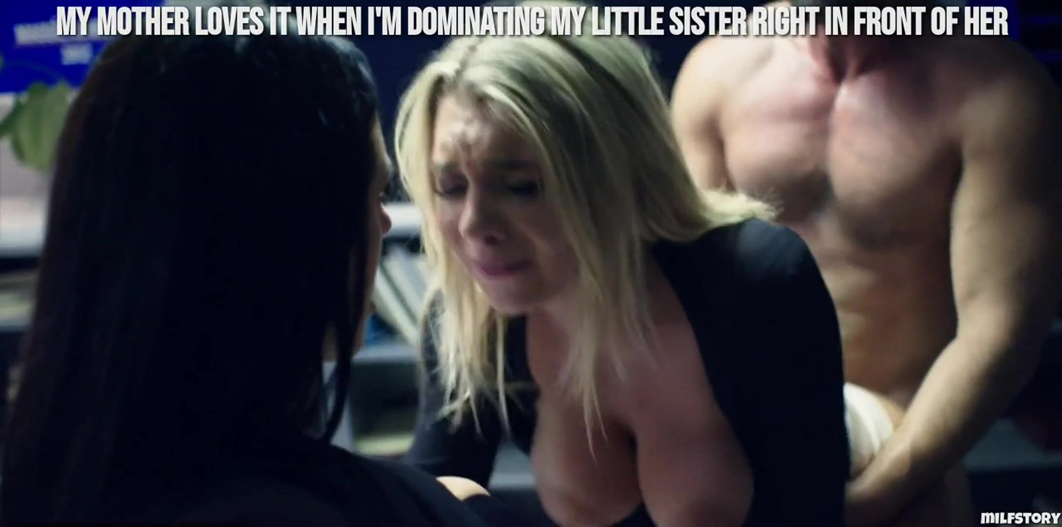 Mom watching me fuck my sister