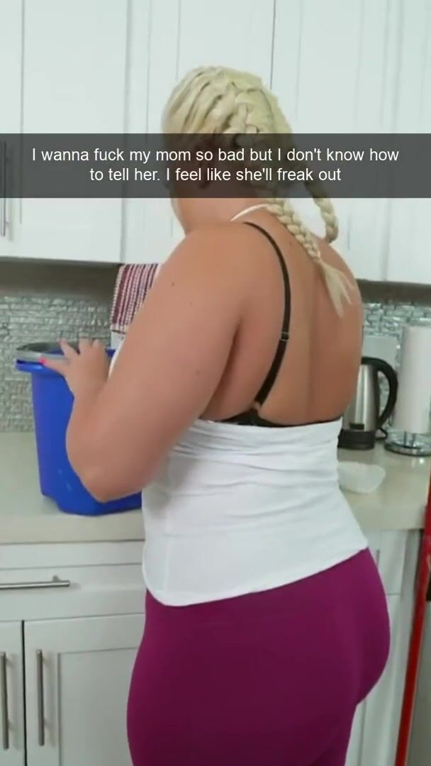 HUGE round ass mom sucks & fucks son after she notices him filming her ass & finds his incest porn collection