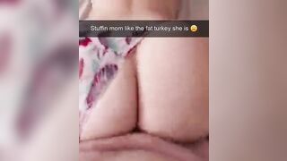 Stuffing Mom... ????????