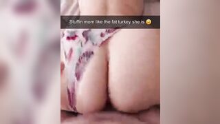 Mom with Son: Stuffing Mom... ♥️♥️♥️♥️ #2