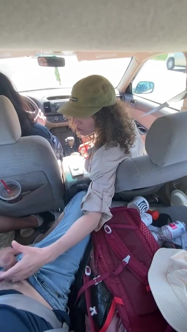 My sweet boy got so shy while I was trying to get frisky in our Uber! Our driver was hilarious..  MILF