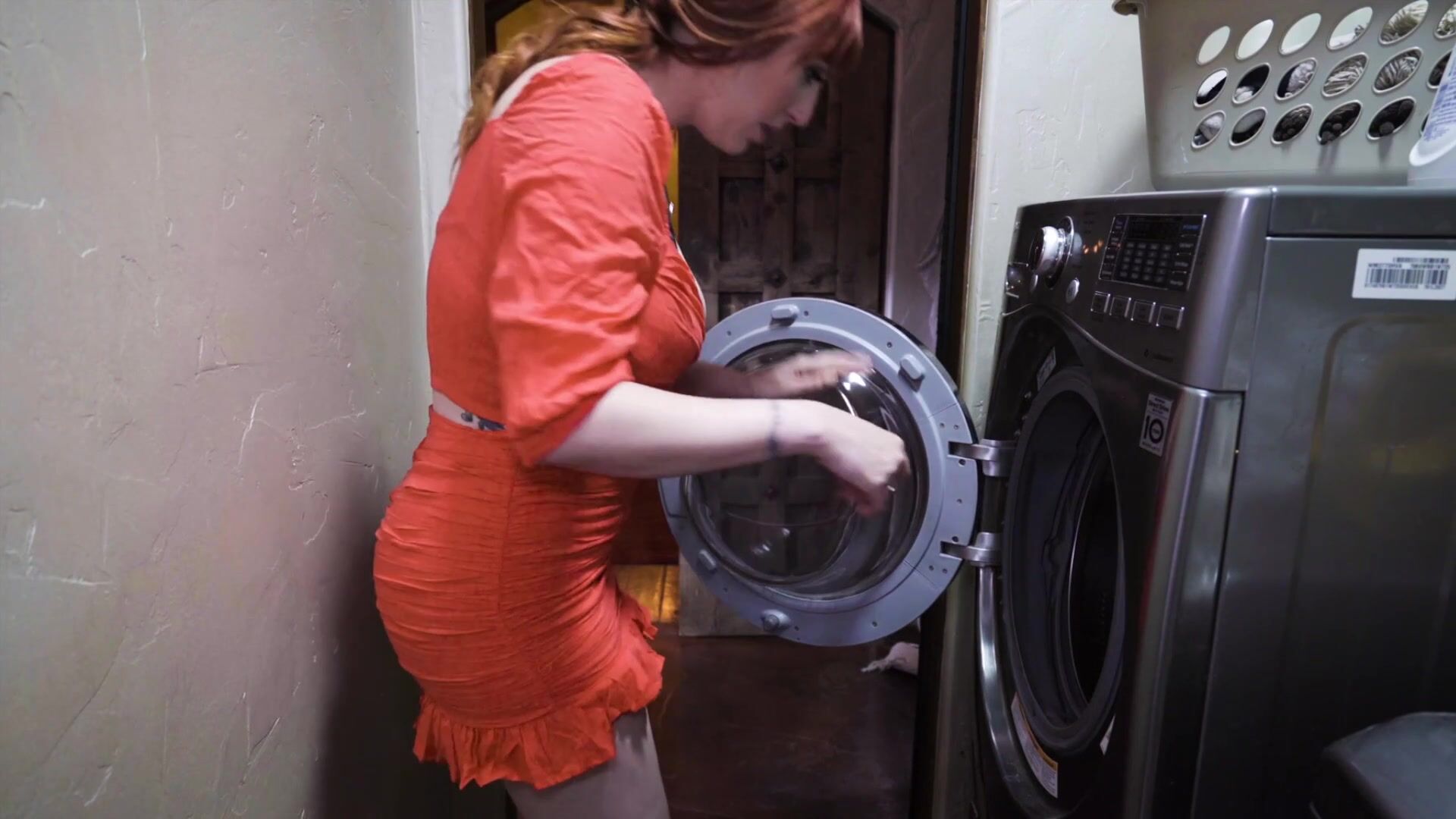 Mom's Stuck In The Washer Again