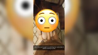 Lonely mom with PHAT round ass sucks & fucks her own son after she catches him watching her masturbate