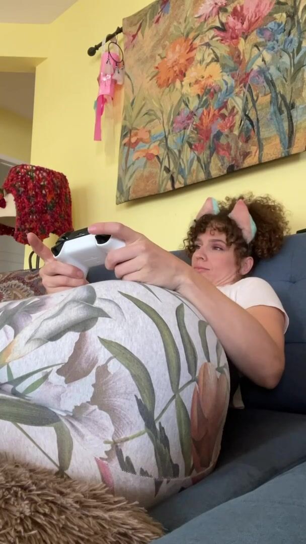I love playing video games with my son and his friends!  MILF