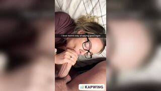 Mom with Son: Good night mum! #2