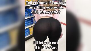 Mom with Son: Grocery shopping with Mom is always fun #2
