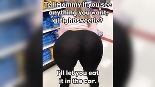 Mom with Son: Grocery shopping with Mom is always fun #3