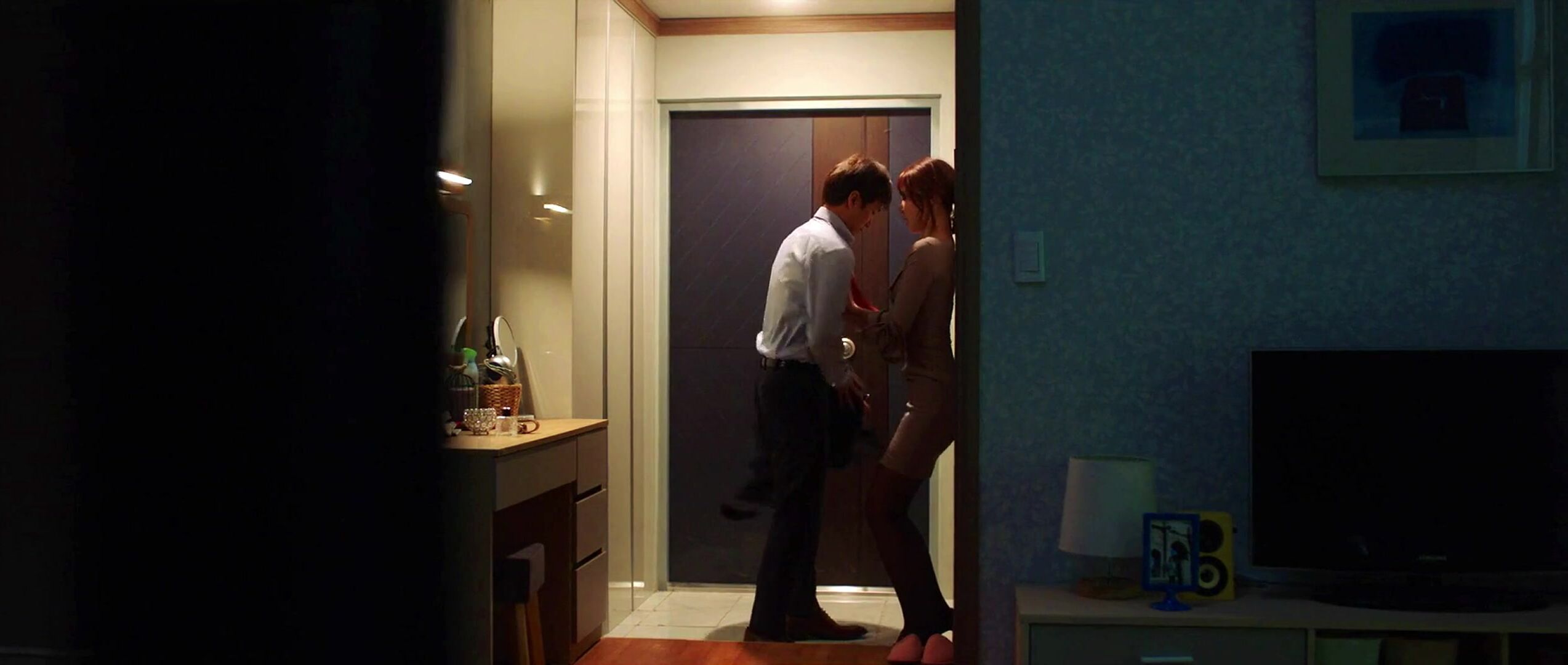 After a stressful day, she was ready to calm you down with an intense session.