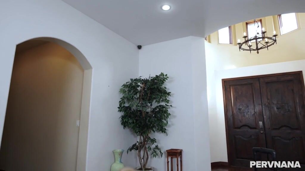 She just can't resist after getting it