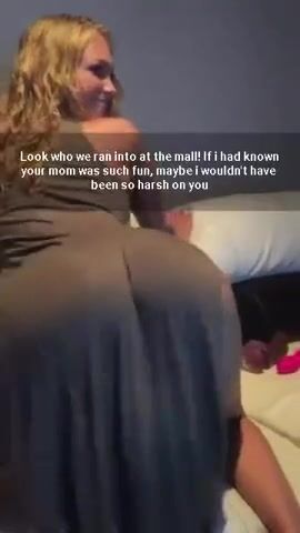 Surprisingly, the day my Mom decided to dress like a slut, she ran into my worst nemesis