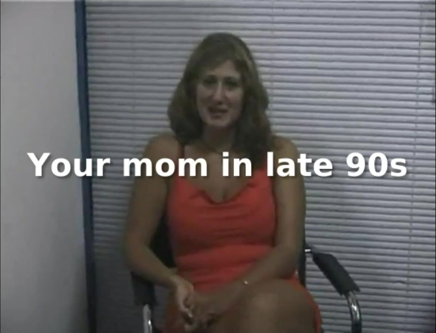 A really weird video of your mom from the 90s
