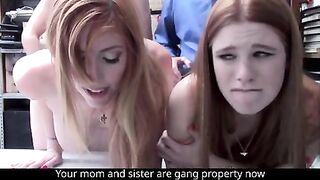 Mommy and The Bully: In gang-ran towns like yours, beautiful women like your mother and sister are often made gang property #4