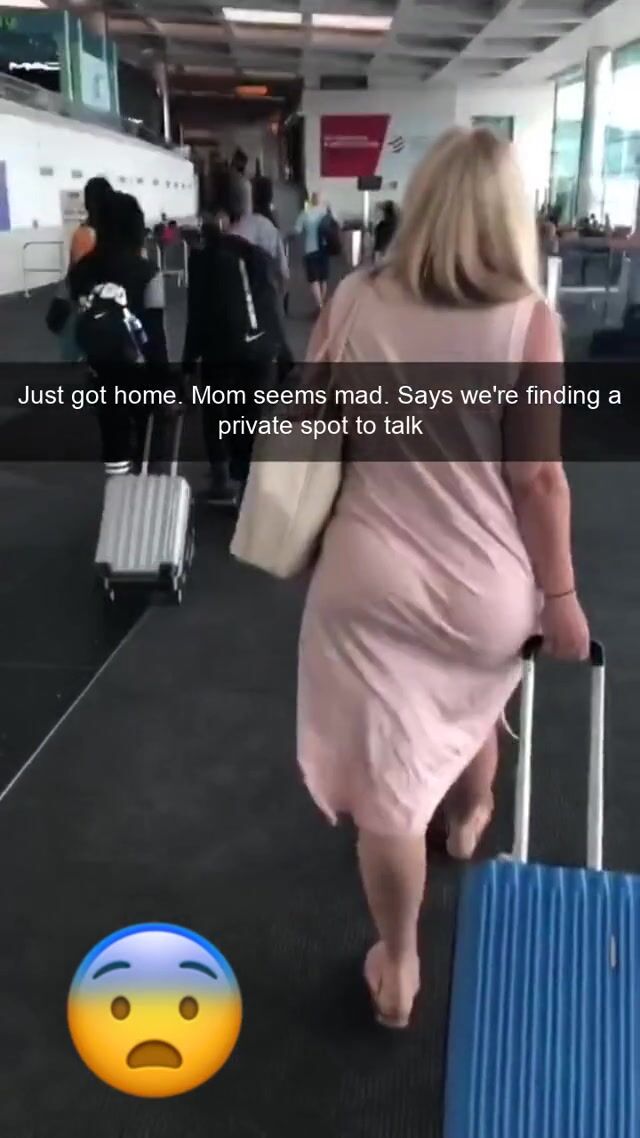 Mom found out