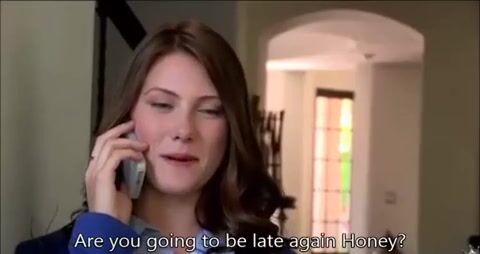 Mommy fucks son when dad is late at work