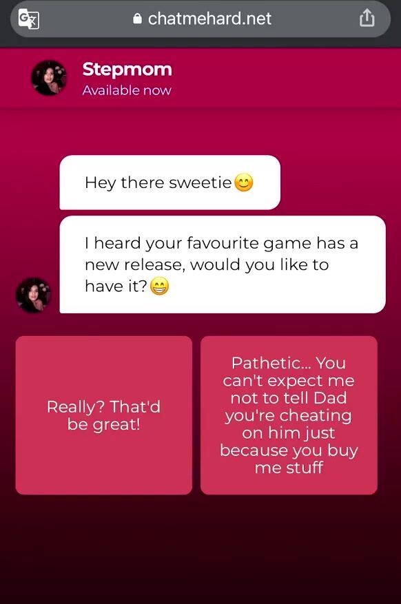 Stepmom gives you a good reason not to tell your dad she is cheating on him