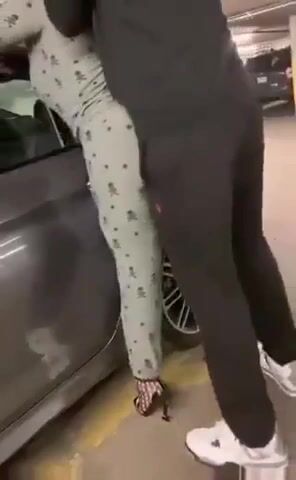 Come on Madam, let's fuck here in the garage