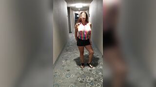 MILFs: MILF Strolling Through The Hotel...Cum Join Me In Room 69 #4