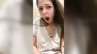 MILFs: Masturbating in a public bathroom #2