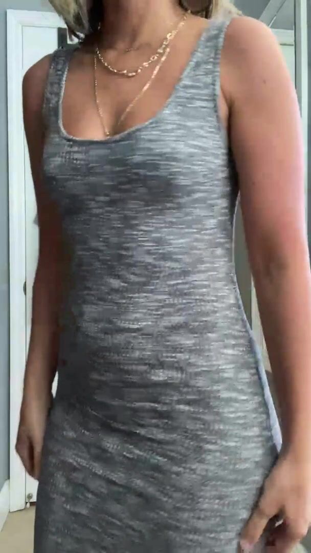 What kind of panties do you think a 40yo milf would wear under a little dress? Oh here - I’ll just show you!