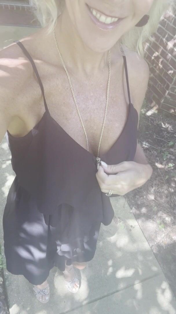 Need to show you what’s under my dress. . . Now are you ready for the weekend?