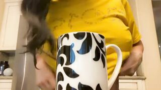 Heard you like a side of my tits with your coffee …