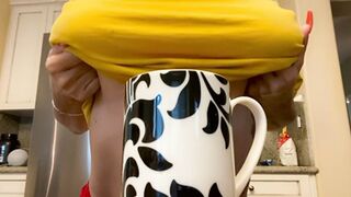 MILFs: Heard you like a side of my tits with your coffee … #3