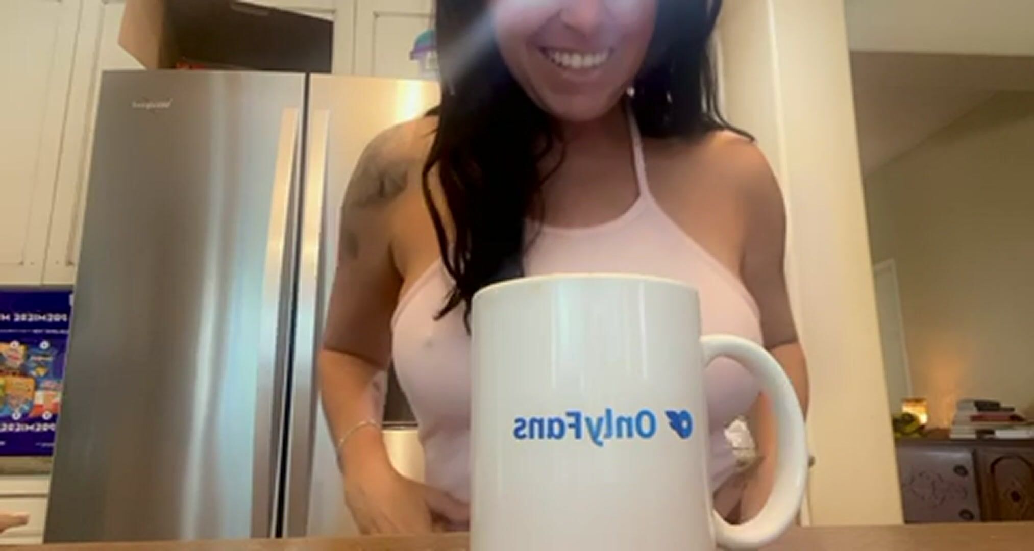 I invite you over for coffee, then…. this happens…