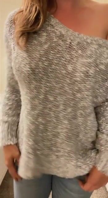 Caution, my sweater puppies might be a bit nippy.