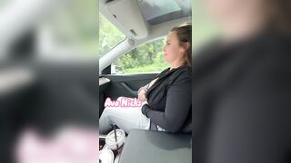 Mature Women: Would you appreciate a married mom showing off my huge tits as I drove past you? #1