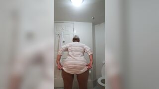 Mature Milf: Having some fun In the hotel bathroom xx 56yo   ♥️♥️♥️♥️ #2