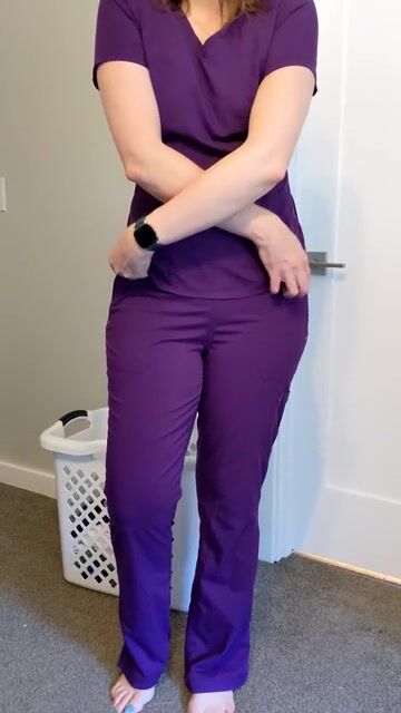 Purple on purple scrubs and lingerie, 41